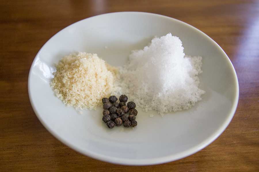 乾塩法に使う材料